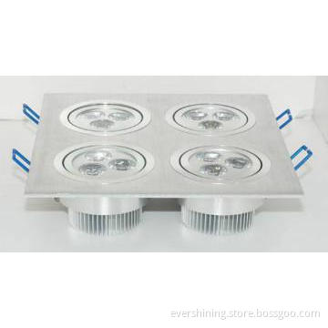DC12V,3w led downlights square ceiling  with CE,ROHS